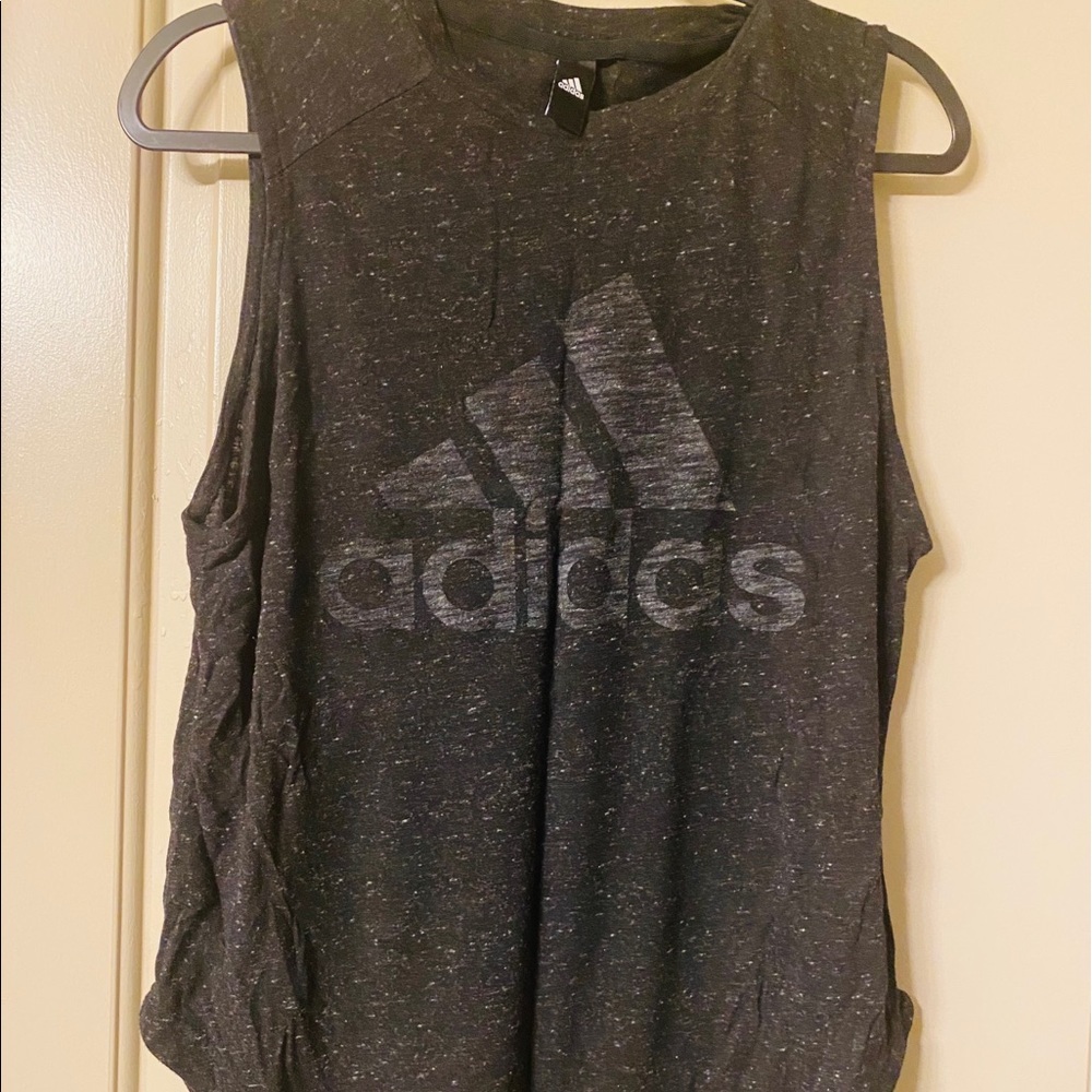 Adidas women’s distressed shirt